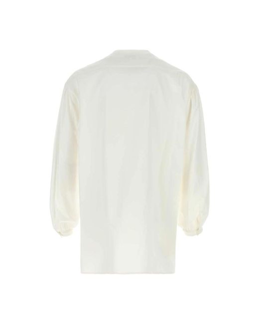 Yohji Yamamoto White Casual Shirts for men