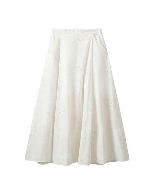 Sofie Schnoor White Midi Skirts