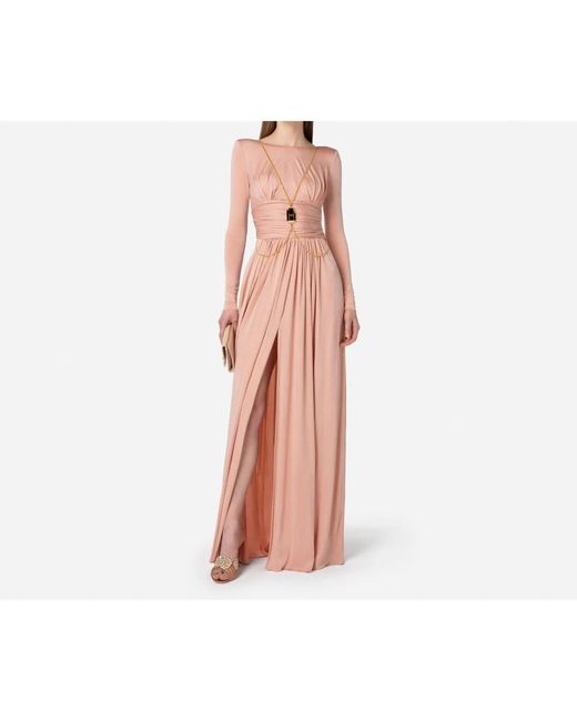 Elisabetta Franchi Pink Gowns
