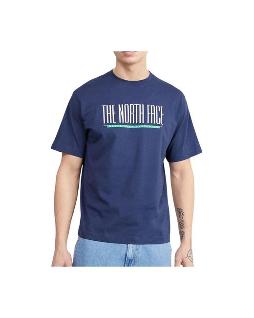 The North Face T-shirts in Blue für Herren