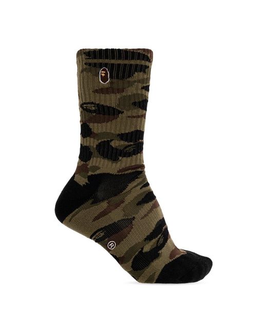 A Bathing Ape Socks in het Black voor heren