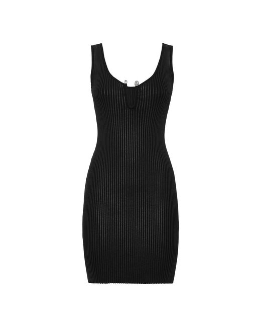 Philipp Plein Black Party Dresses