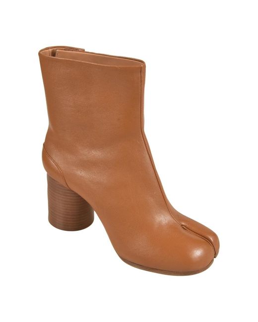 Maison Margiela Brown Heeled Boots