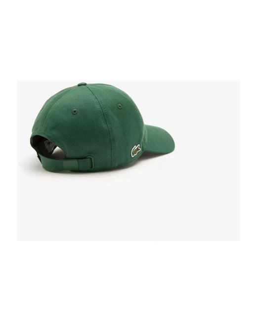 Caps Lacoste de hombre de color Green