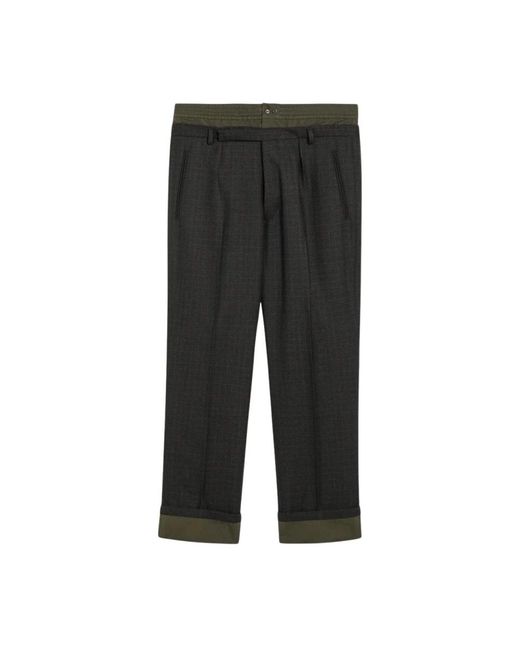 Prada Black Straight Trousers for men