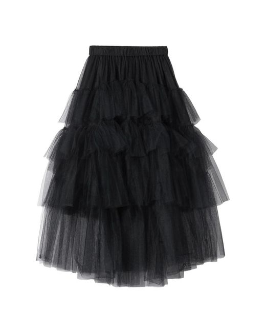 Midi Skirts Simone Rocha en coloris Black