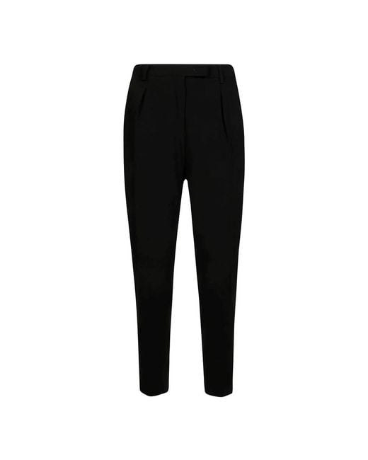 Max Mara Black Slim-Fit Trousers