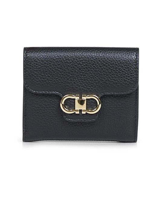 Ferragamo Black Wallets & Cardholders