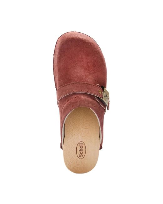 Clogs Scholl en coloris Pink