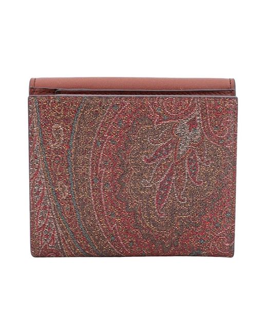 Etro Red Wallets & Cardholders