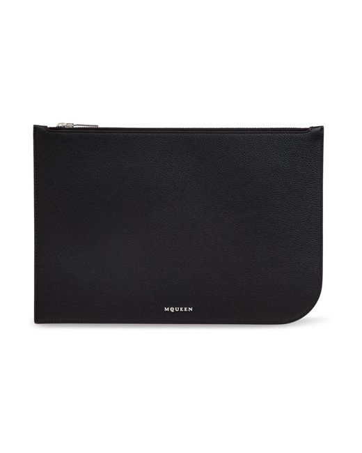 Alexander McQueen Clutches in het Black voor heren