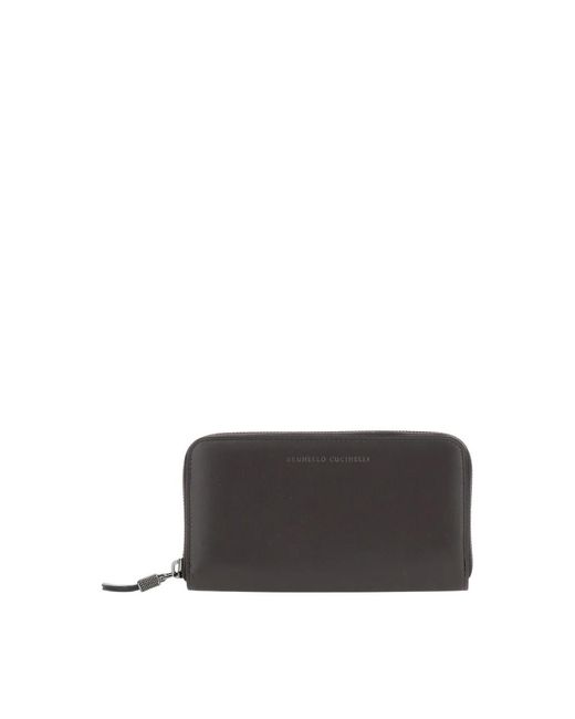 Wallets & Cardholders di Brunello Cucinelli in Black