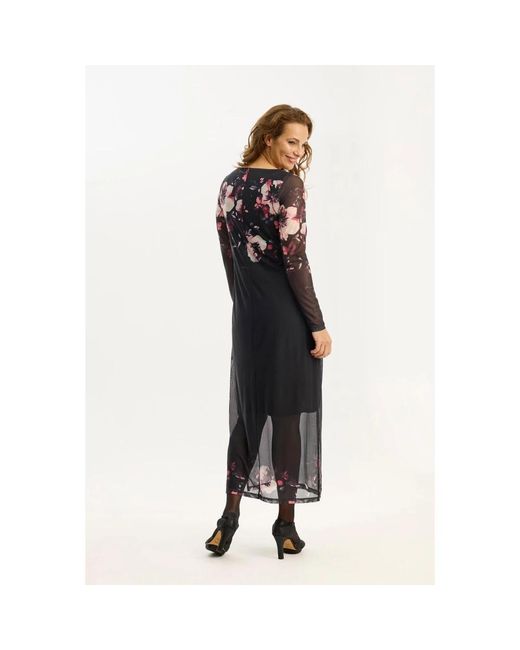iN FRONT Black Maxi Dresses