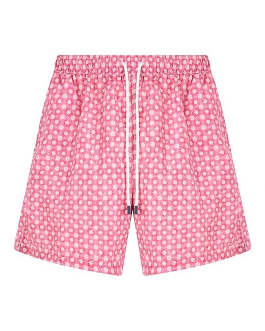Fedeli Pink Beachwear for men