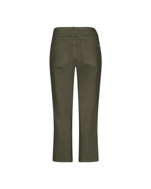 Cro Green Cropped Trousers