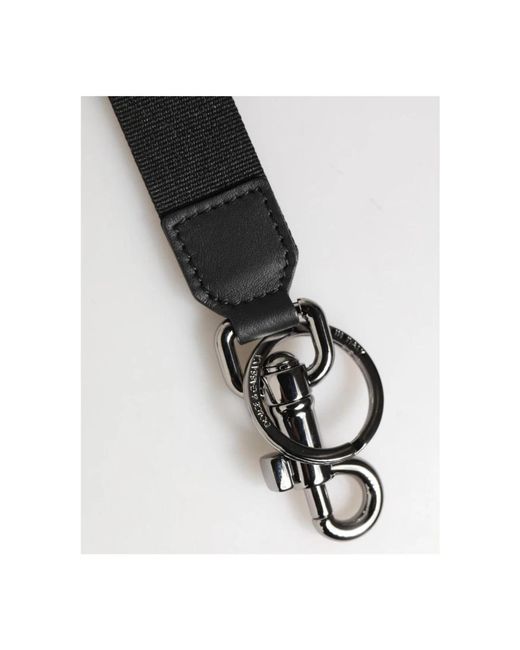 Dolce & Gabbana Black Keychains for men