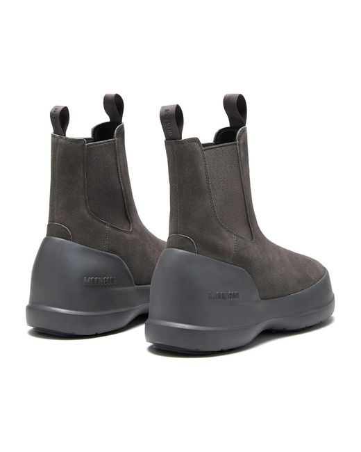 Moon Boot Brown Chelsea Boots for men