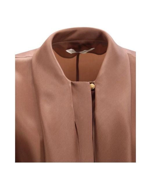 Blouses Alberta Ferretti en coloris Brown