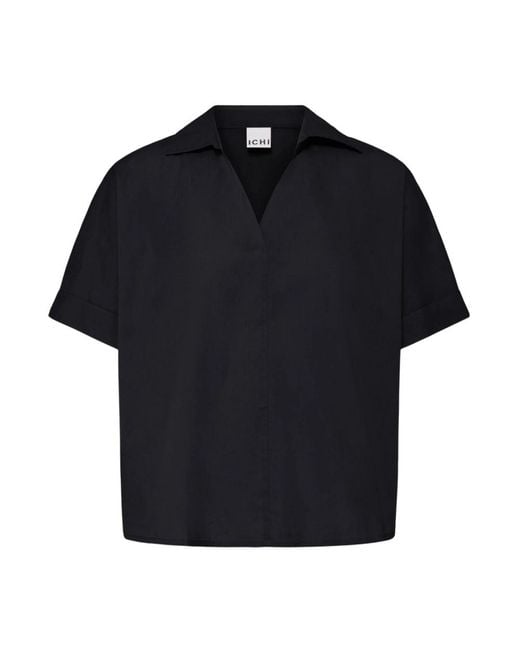 Ichi Blouses in het Black