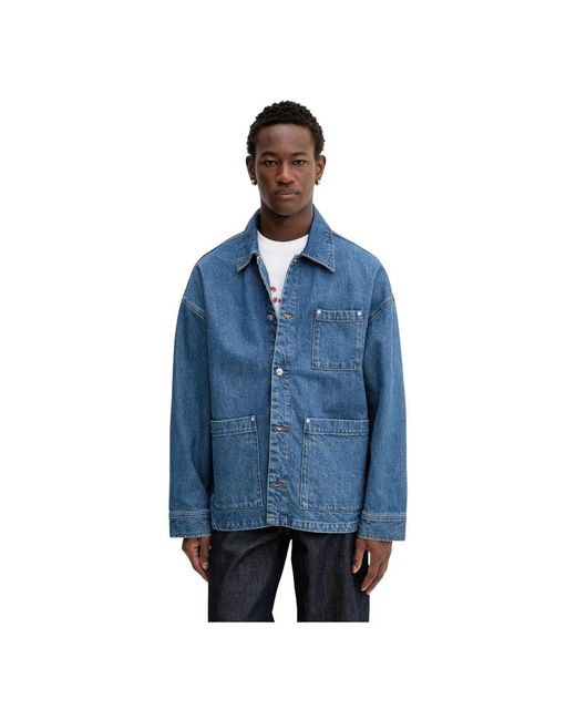 A.P.C. Denim Jas in het Blue voor heren