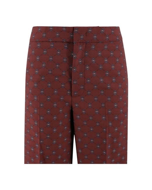 Wide Trousers Etro de color Red