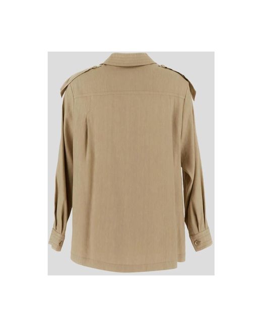 Alberta Ferretti Natural Light Jackets