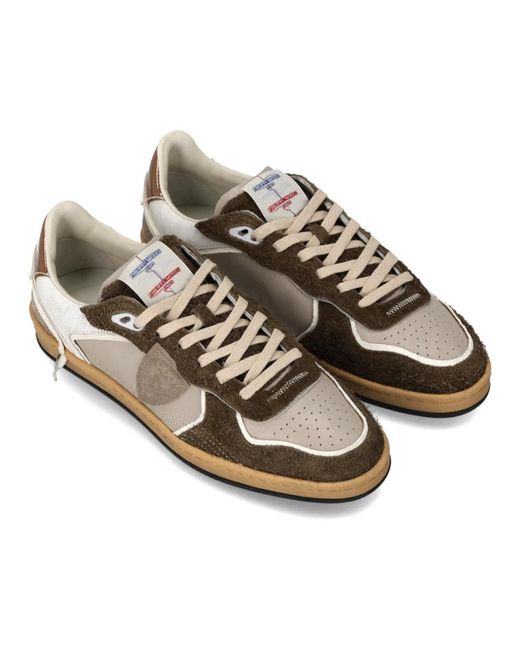 Philippe Model Brown Sneakers for men