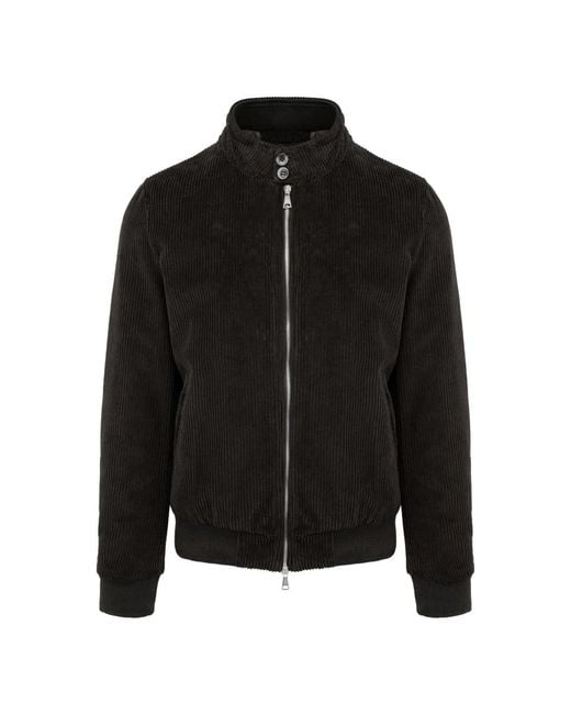 Bomboogie Corduroy Bomber in het Black voor heren