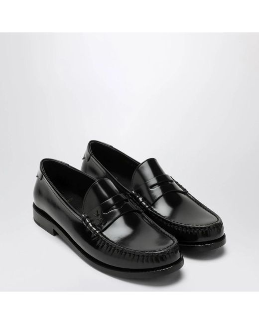 Saint Laurent Black Loafers
