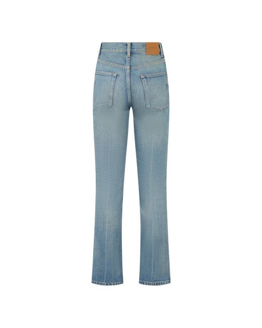 Saint Laurent Blue Bootcut Jeans