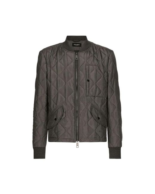 Dolce & Gabbana Gray Light Jackets for men