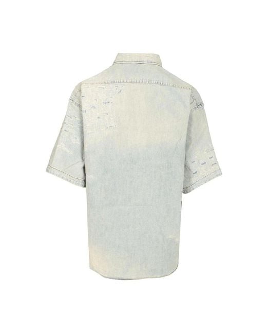 Acne Blue Denim Shirts for men