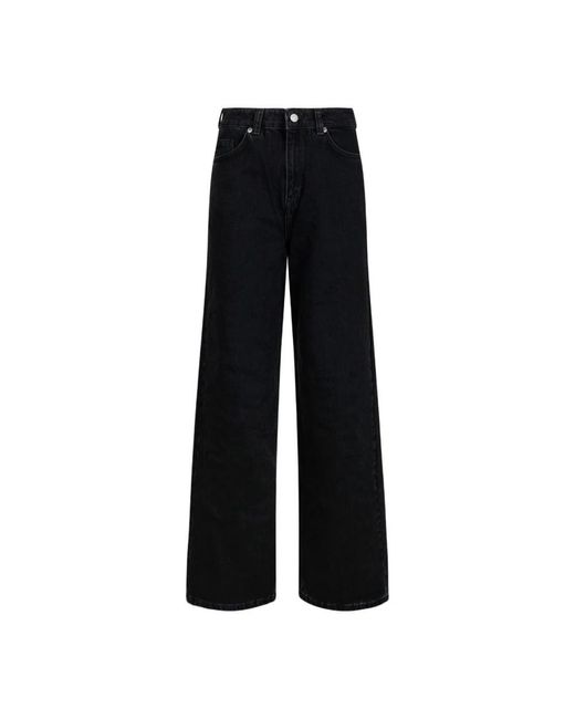 SELECTED Black Wide Jeans