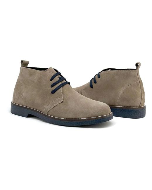 DUCA DI MORRONE Lace-Up Boots in het Gray voor heren