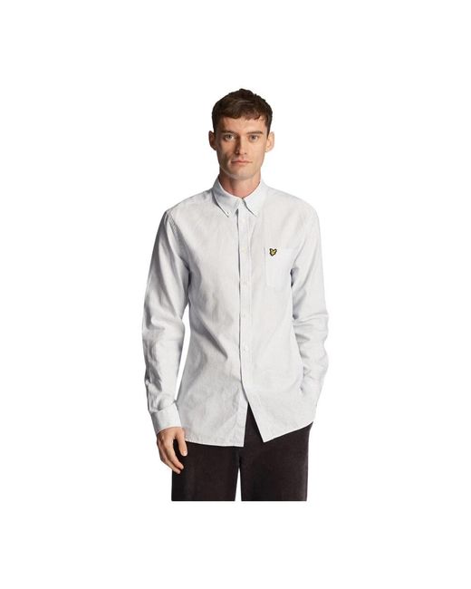 Lyle & Scott Gray Casual Shirts for men