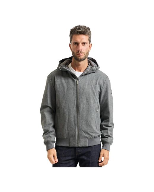 Boss Jassen ,Grijs ,Wol Drevo Jacket in het Gray voor heren
