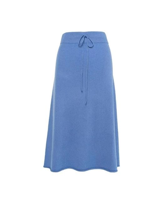 Hèst Blue Midi Skirts