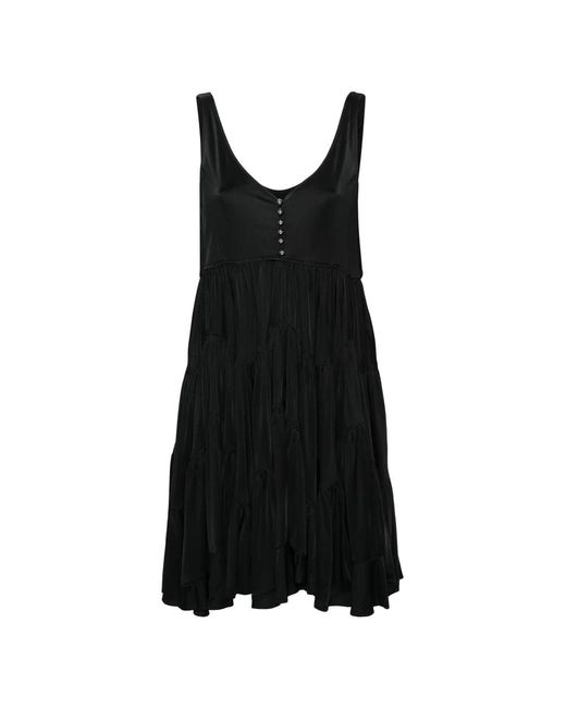 Short dresses Lanvin de color Black