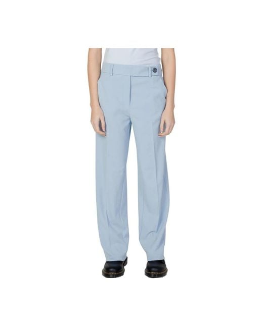 ONLY Blue Wide Trousers