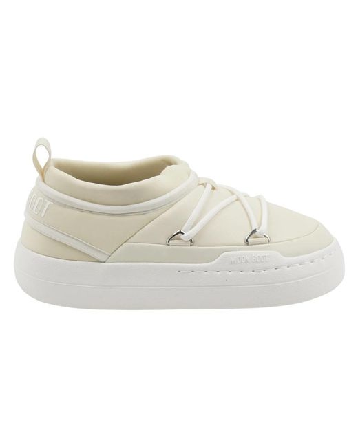 Moon Boot White Winter Boots