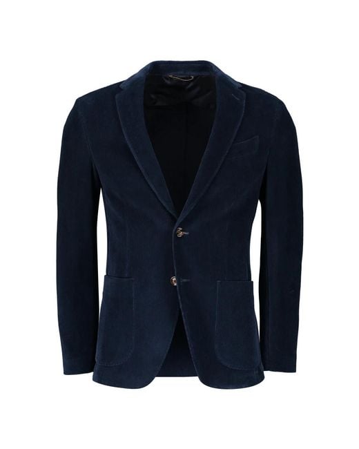 Moorer Blue Blazers for men