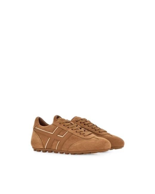 Hogan Brown Sneakers