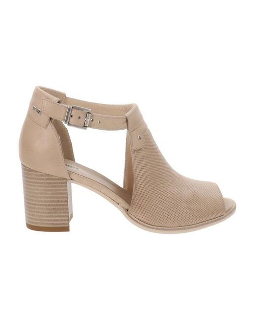 Nero Giardini White High Heel Sandals