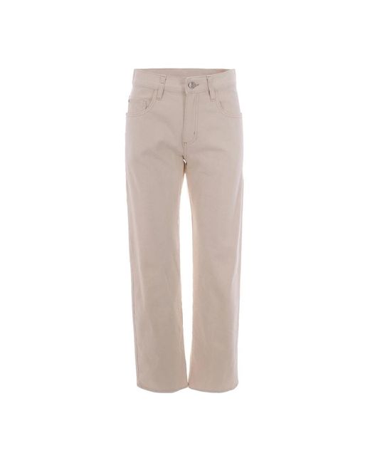 Patrizia Pepe Gray Straight Jeans