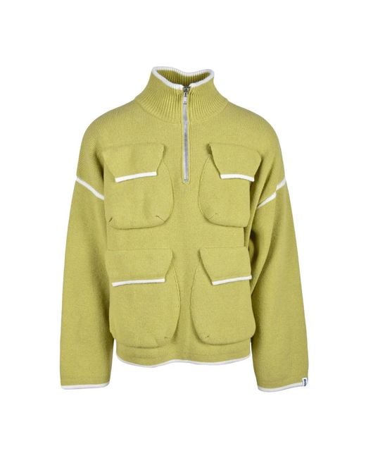 Bonsai Green Zip-Throughs for men