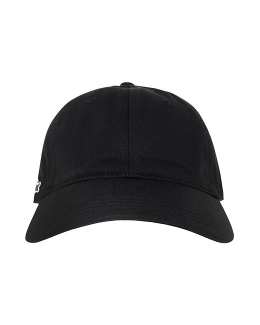Caps Lacoste en coloris Black