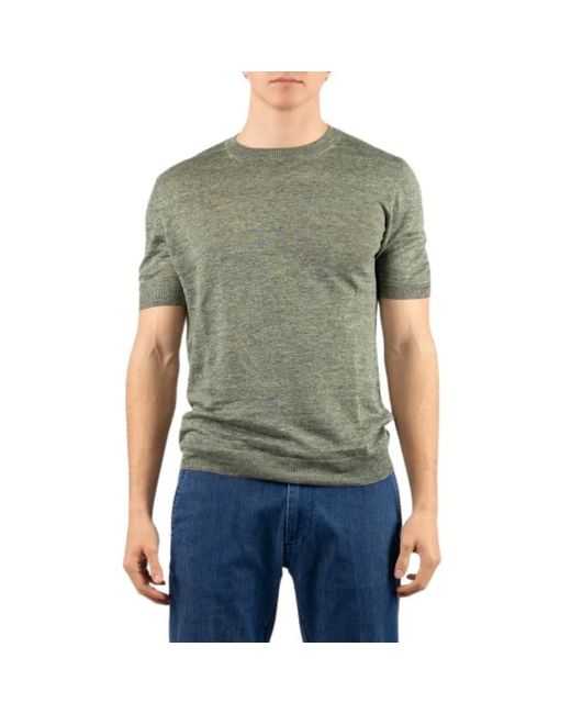 Gran Sasso Green T-Shirts for men