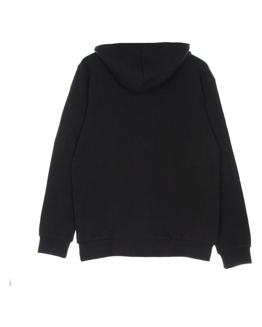 Adidas Klassische trefoil leichte hoodie schwarz/weiß in Black für Herren