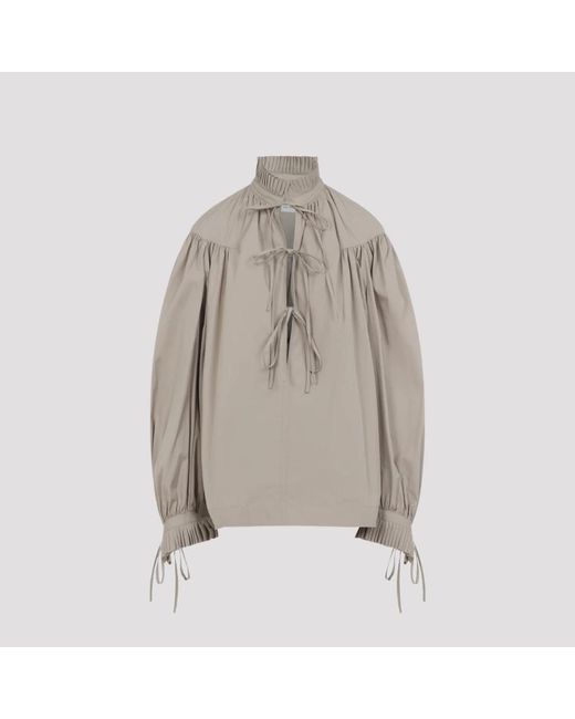 Dries Van Noten Gray Blouses
