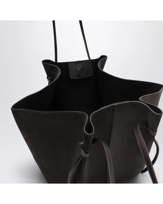 Yuzefi Black Shopping Bags